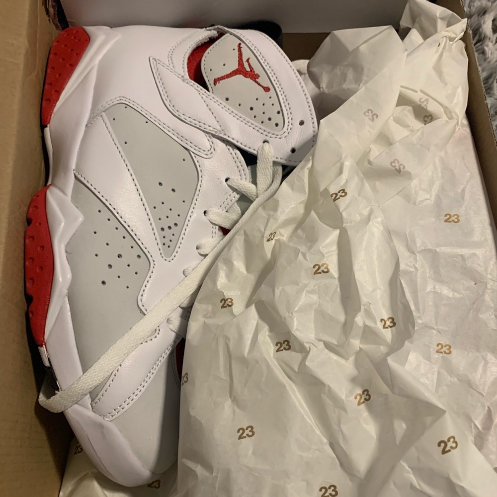Worn once Jordan 7 Hares